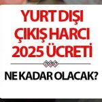 2025’te dış hatlar gidiş vergisi ne kadar, kaç TL? Yılbaşı gecesi yurt dışı çıkış vergisi (damga) ne kadar arttı? Yeniden değerleme oranına göre yurt dışı çıkış ücretleri!