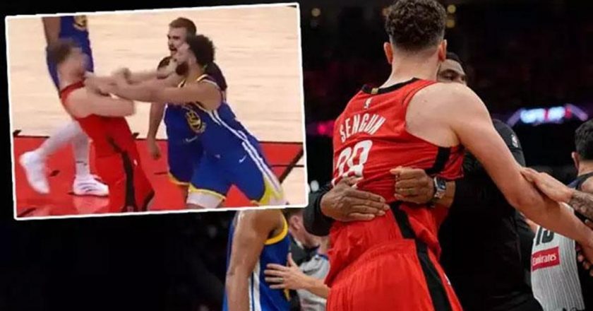 NBA’de saha karıştı: Alperen Şengün’e kafa!