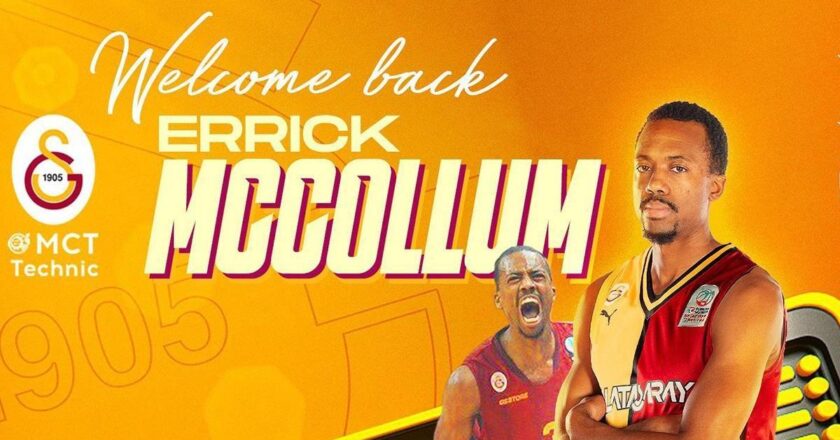 Fenerbahçe’den ayrılan Errick McCollum, Galatasaray’a geri döndü