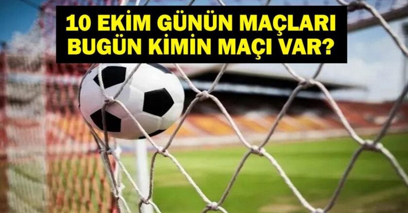 Bugün Hangi Maçlar Var? 2026 FIFA Dünya Kupası Elemeleri Hangi Kanalda, Saat Kaçta? İşte 10 Ekim Günün Maçları…