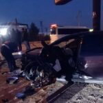 Traktörle çarpışan otomobilin altında kalan yaya yaşamını yitirdi