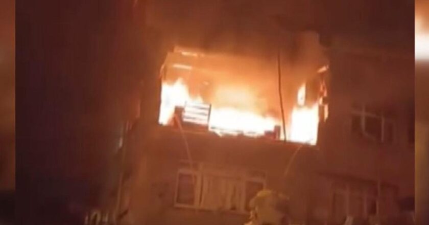 Kağıthane’de bir binada patlama yaşandı