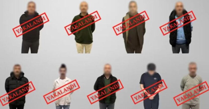 Kırmızı bültenle aranan 9 suçlu Türkiye’ye geri gönderildi