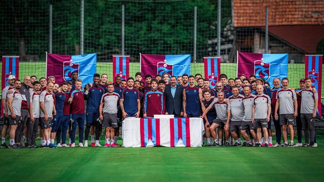 Trabzonspor’un 59’uncu kuruluş yılı Avusturya kampında kutlandı